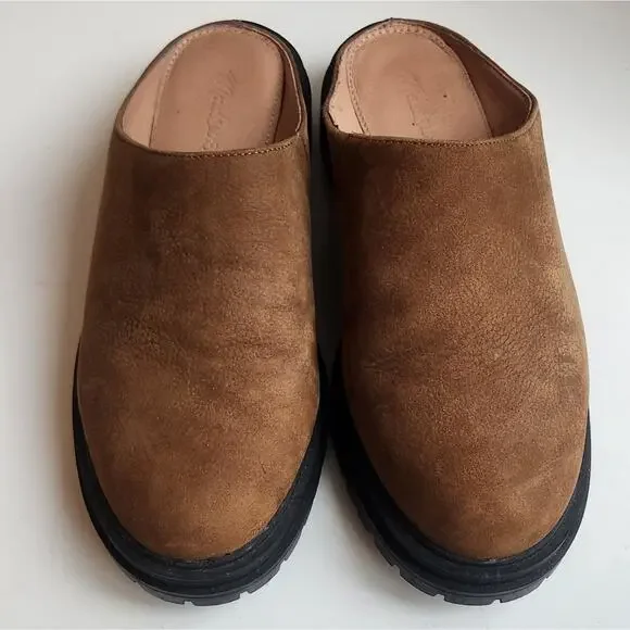 MADEWELL The Bradley Lugsole Mule in Nubock size 6 - Picture 3 of 11